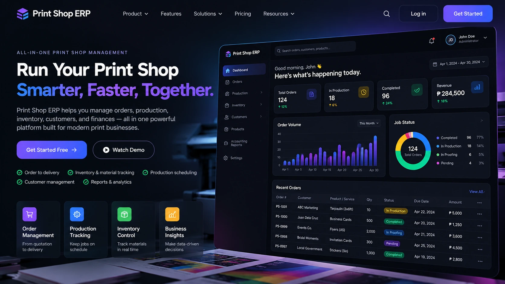 Print Shop ERP